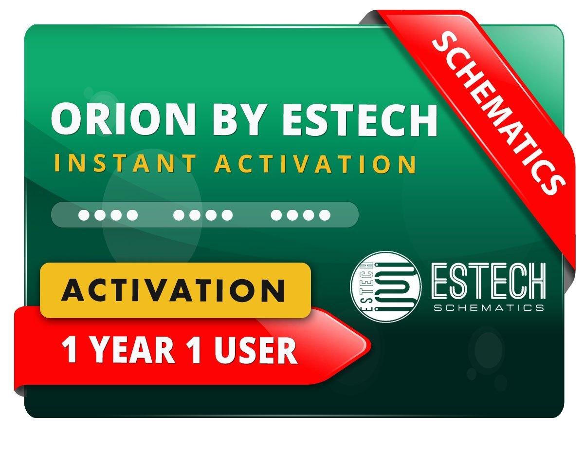 Orion by Estech Schemati (1 User / 6 Months)